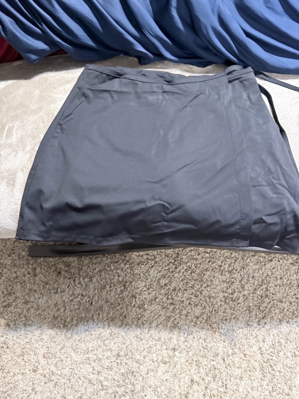 Amazon Black Wrap Skirt